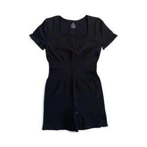 Women's Short Sleeve Yoga Romper NWOT size M